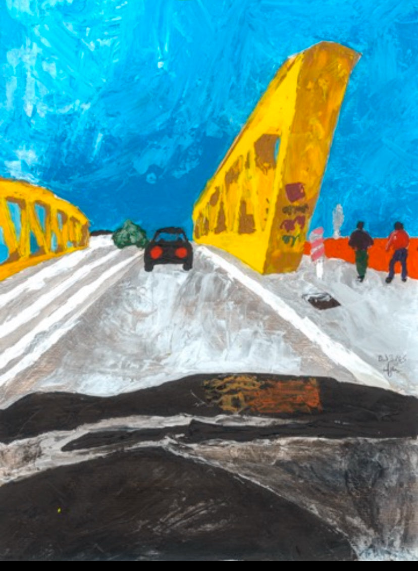 Stickers - The Yellow Bridge