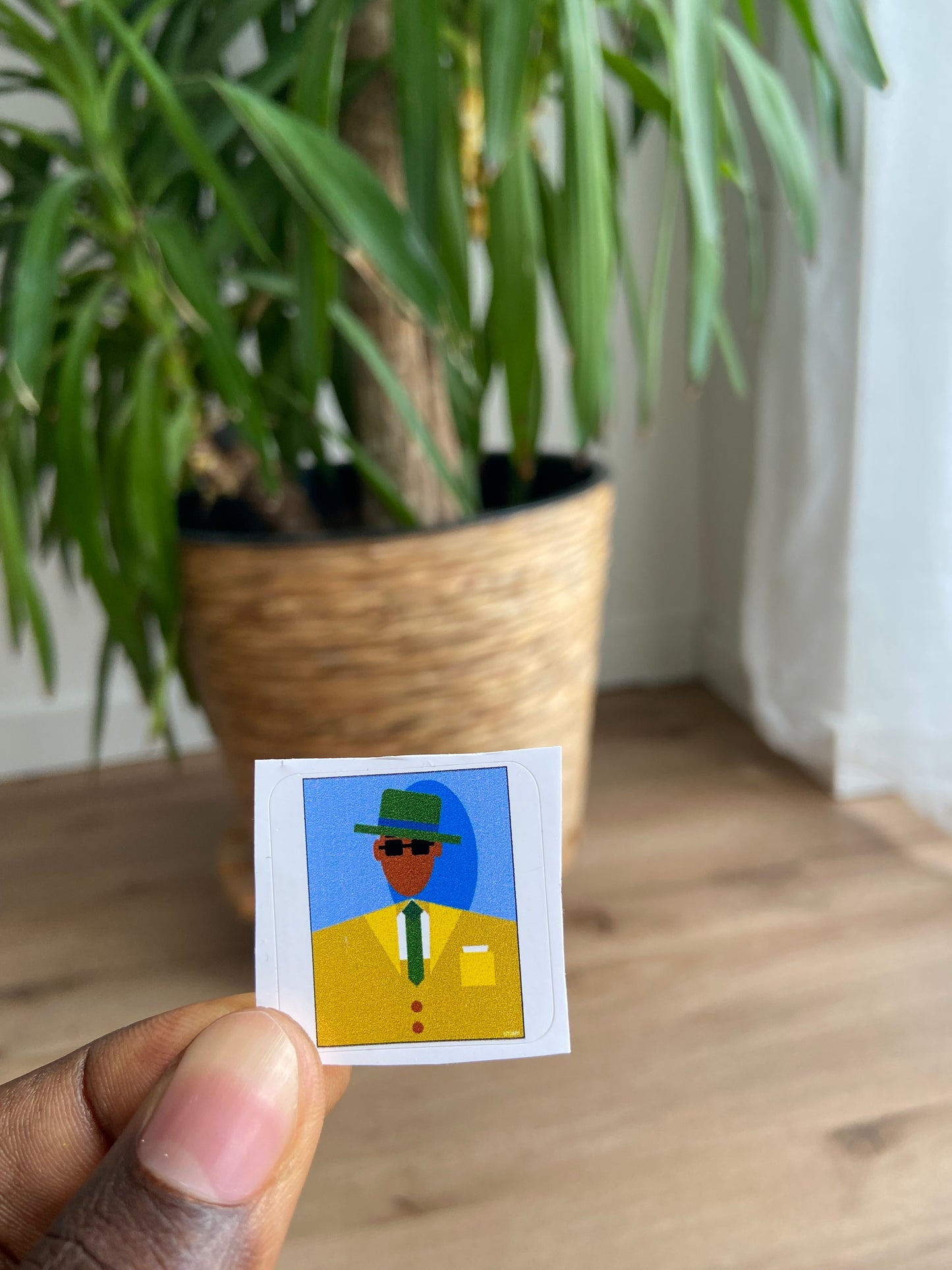 Stickers - The Man with the green hat
